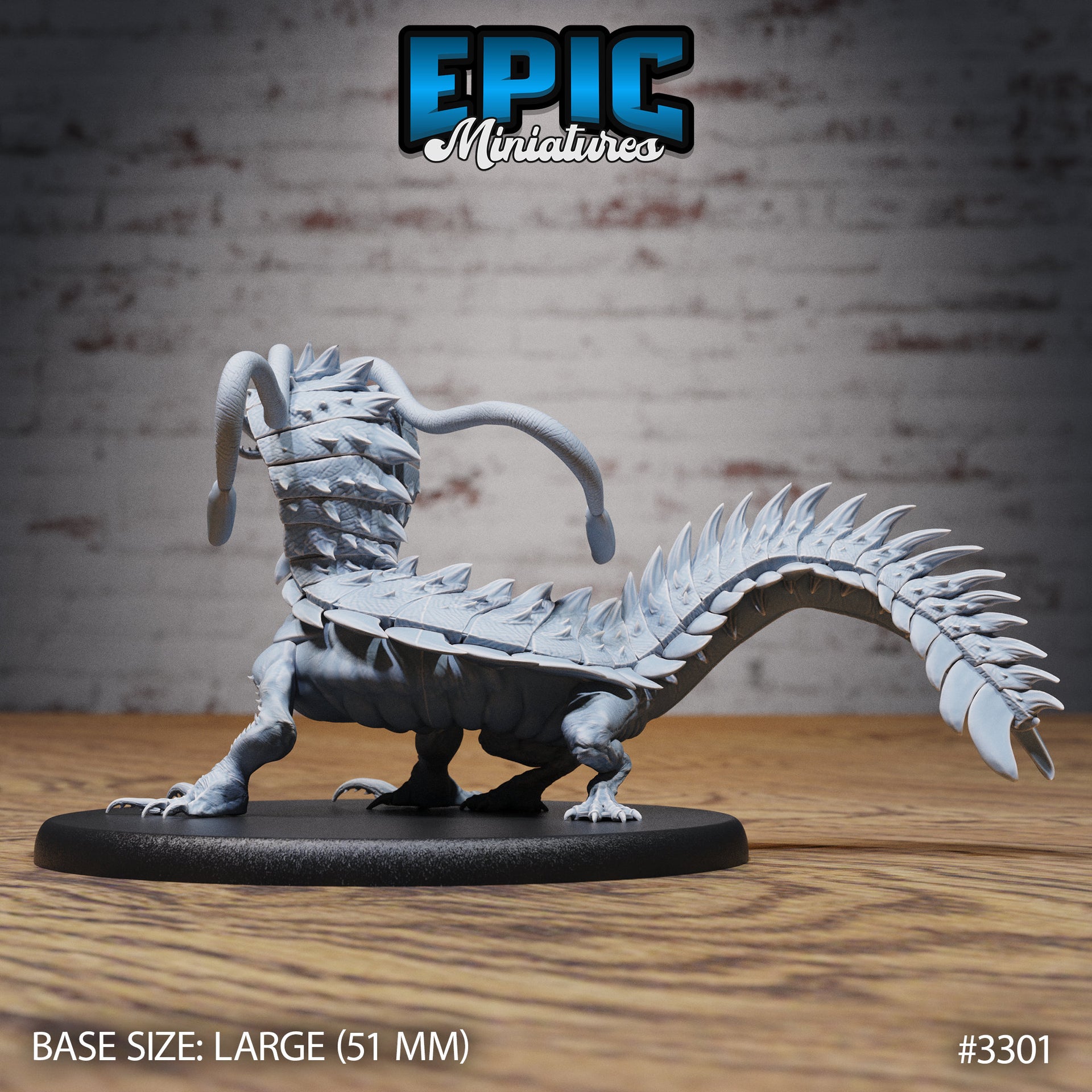 Sea Drake Deity - Epic Miniatures | 32mm | Pirate Scourge | Sea Monster | Dragon