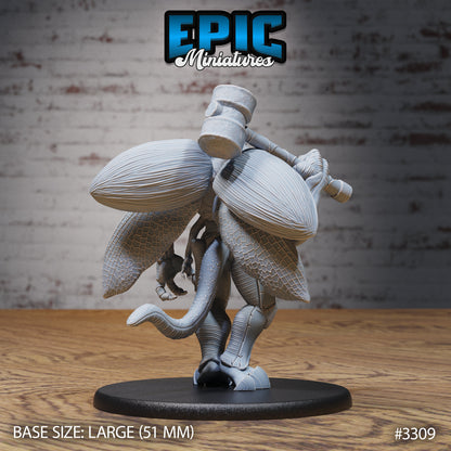 Demonic Insect General - Epic Miniatures | 32mm | Insectoid Jungle | Beetle | Hammer | Fighter | Barbarian