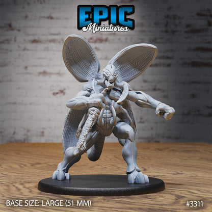 Demonic Insect General - Epic Miniatures | 32mm | Insectoid Jungle | Beetle | Hammer | Fighter | Barbarian