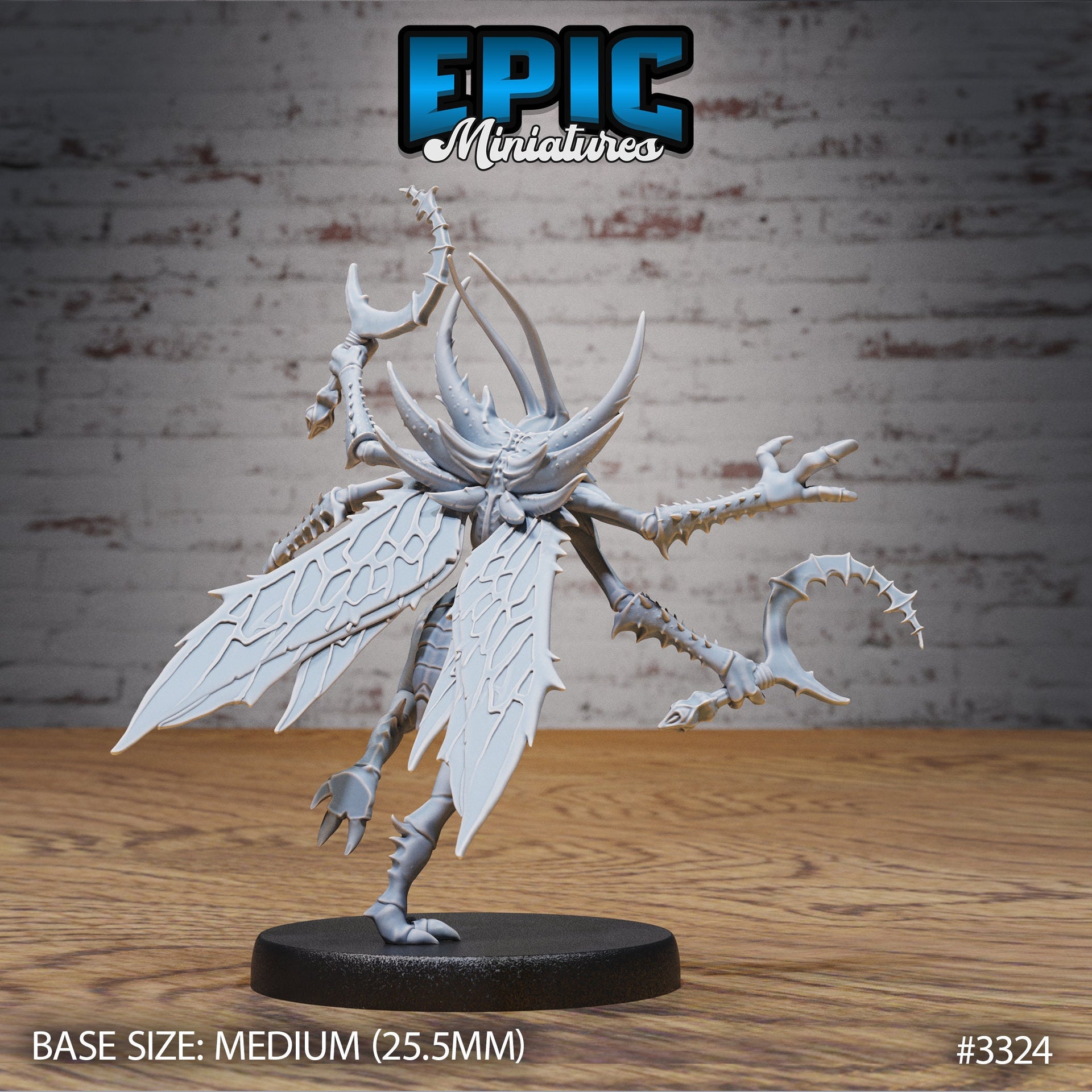 Mosquito Folk - Epic Miniatures | 32mm | Insectoid Jungle |Bug | Insect | Shaman | Sorcerer | Assassin