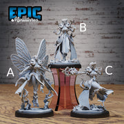 Butterfly Fairy - Epic Miniatures | 32mm | Insectoid Jungle |Bug | Insect | bugfolk | Sorcerer | Druid