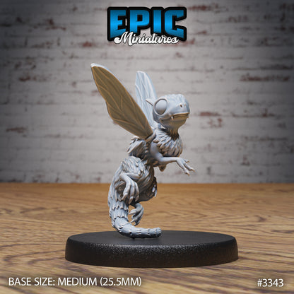 Beegon Wyrmling - Epic Miniatures | 32mm | Insectoid Jungle | Bug | Bee Dragon
