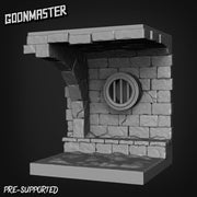 Rat Sewer Diorama - Goonmaster | Miniature | Mighty Meerkat  | Wargaming | Roleplaying Games | 32mm | Soldier | Mercenary | Warband