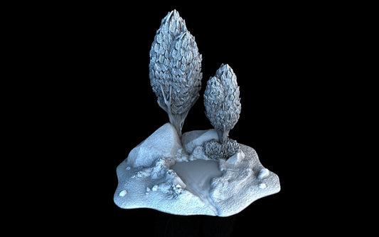 Brook - 3DP4U Medieval Town | Miniature | Wargaming | Roleplaying Games | 32mm | Tree | Hill | Creek | Filament | 3d printed