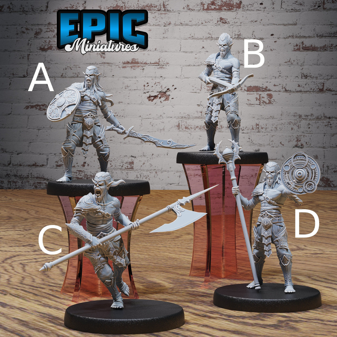 Male Slave Rebel- Epic Miniatures | 28mm | 32mm | Sorcerer | Wizard | Fighter | Astral