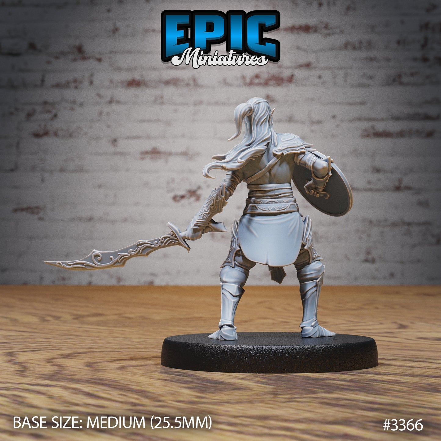 Male Slave Rebel- Epic Miniatures | 28mm | 32mm | Sorcerer | Wizard | Fighter | Astral