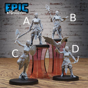 Female Slave Rebel- Epic Miniatures | 28mm | 32mm | Sorcerer | Wizard | Fighter | Astral