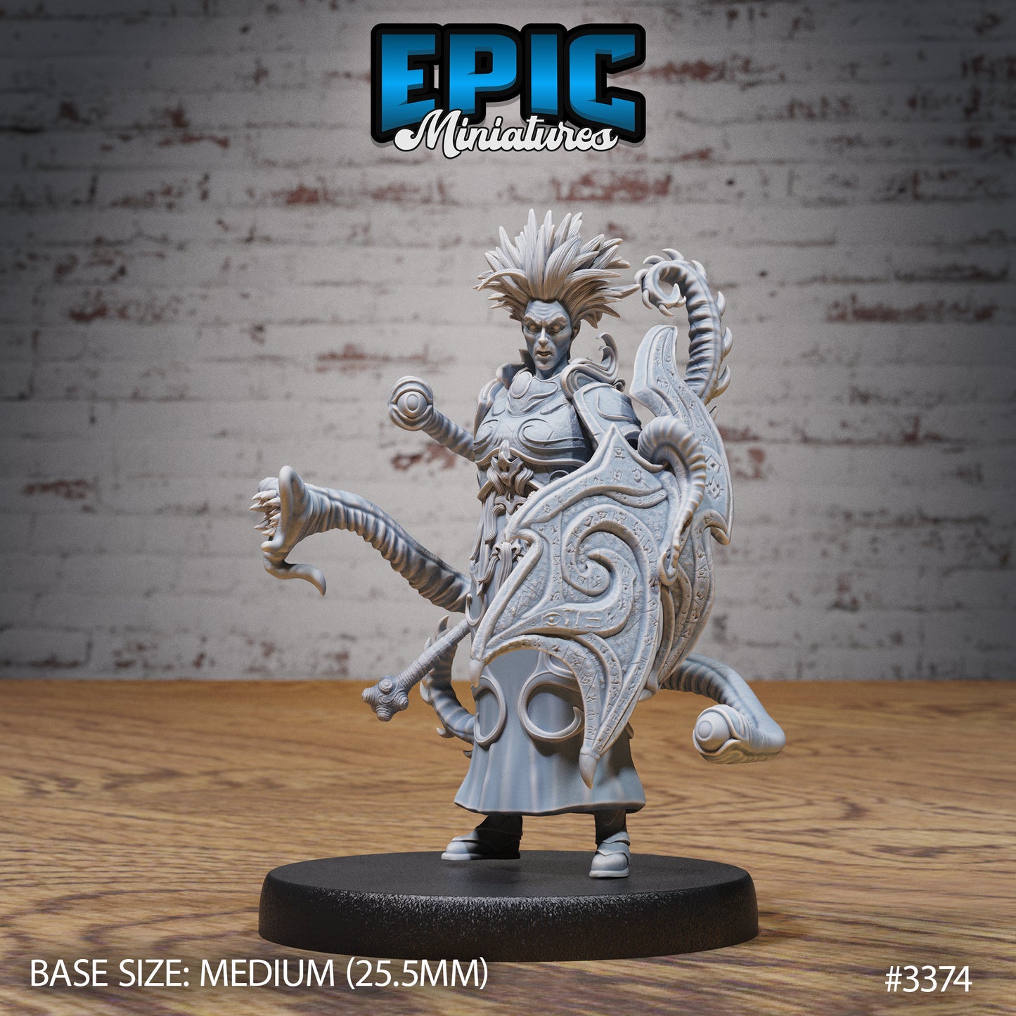 Planar Parasite Host- Epic Miniatures | 28mm | 32mm | Sorcerer | Wizard | Alien | Centipede