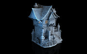 Tombstone Residence - 3DP4U Medieval Town | Miniature | Wargaming | Roleplaying Games | 32mm | House | Playable | Filament | 3d printed