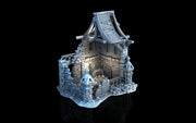 Ruins - 3DP4U Medieval Town | Miniature | Wargaming | Roleplaying Games | 32mm | House| Playable | Filament | 3d printed
