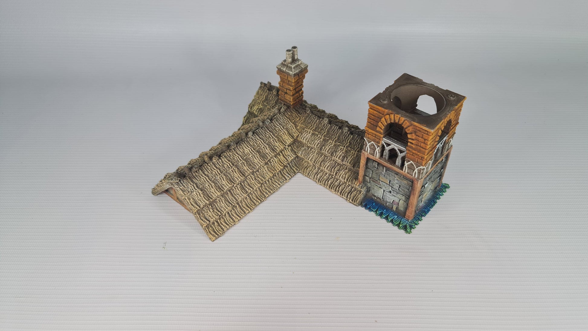 Bell Tower Farm - 3DP4U Medieval Town | Miniature | Wargaming | Roleplaying Games | 32mm | Tavern | Playable | Filament | 3d printed