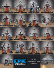 Holy Gunslinger - Epic Miniatures | 28mm | 32mm | Fantasy Wild West | Priest | Cowboy | Rifle Sharpshooter | Vampire Hunter