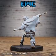 Undead Dynamite Bandit - Epic Miniatures | 28mm | 32mm | Fantasy Wild West | Gunslinger| Cowboy | Rifle | Skeleton | Zombie