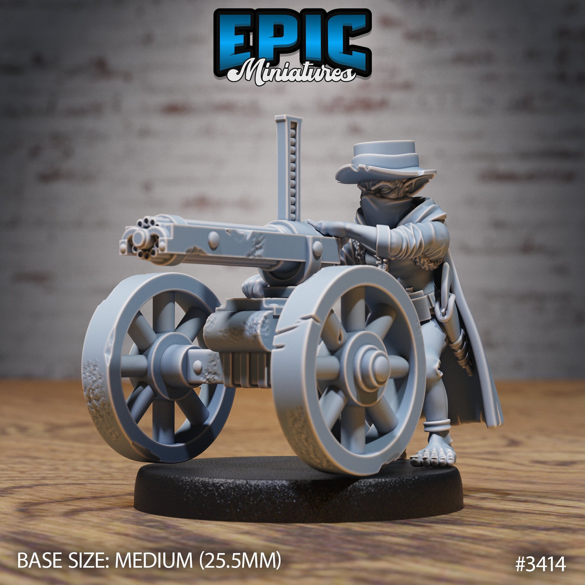 Goblin Bandit or Sherrif - Epic Miniatures | 28mm | 32mm | Fantasy Wild West | Gunslinger| Cowboy | Rifle Sharpshooter