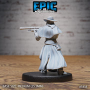 Holy Gunslinger - Epic Miniatures | 28mm | 32mm | Fantasy Wild West | Priest | Cowboy | Rifle Sharpshooter | Vampire Hunter