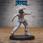 Wild West Bandit - Epic Miniatures | 28mm | 32mm | Fantasy Wild West | Bandit | Cowboy | Rifle Sharpshooter | Bandito