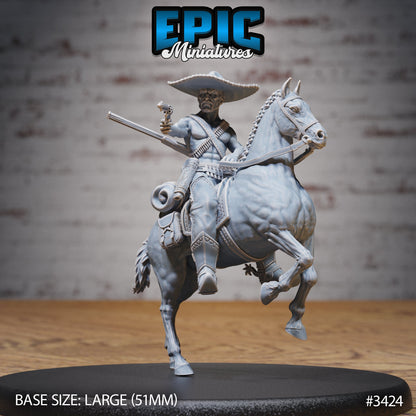 Wild West Bandit - Epic Miniatures | 28mm | 32mm | Fantasy Wild West | Bandit | Cowboy | Rifle Sharpshooter | Bandito