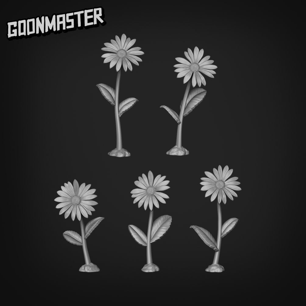 Daisy - Goonmaster Basing Bits | Miniature | Wargaming | Roleplaying Games | 32mm | Basing Supplies | Flower