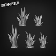 Devils Tongue Plant - Goonmaster Basing Bits | Miniature | Wargaming | Roleplaying Games | 32mm | Basing Supplies | Snake Plant