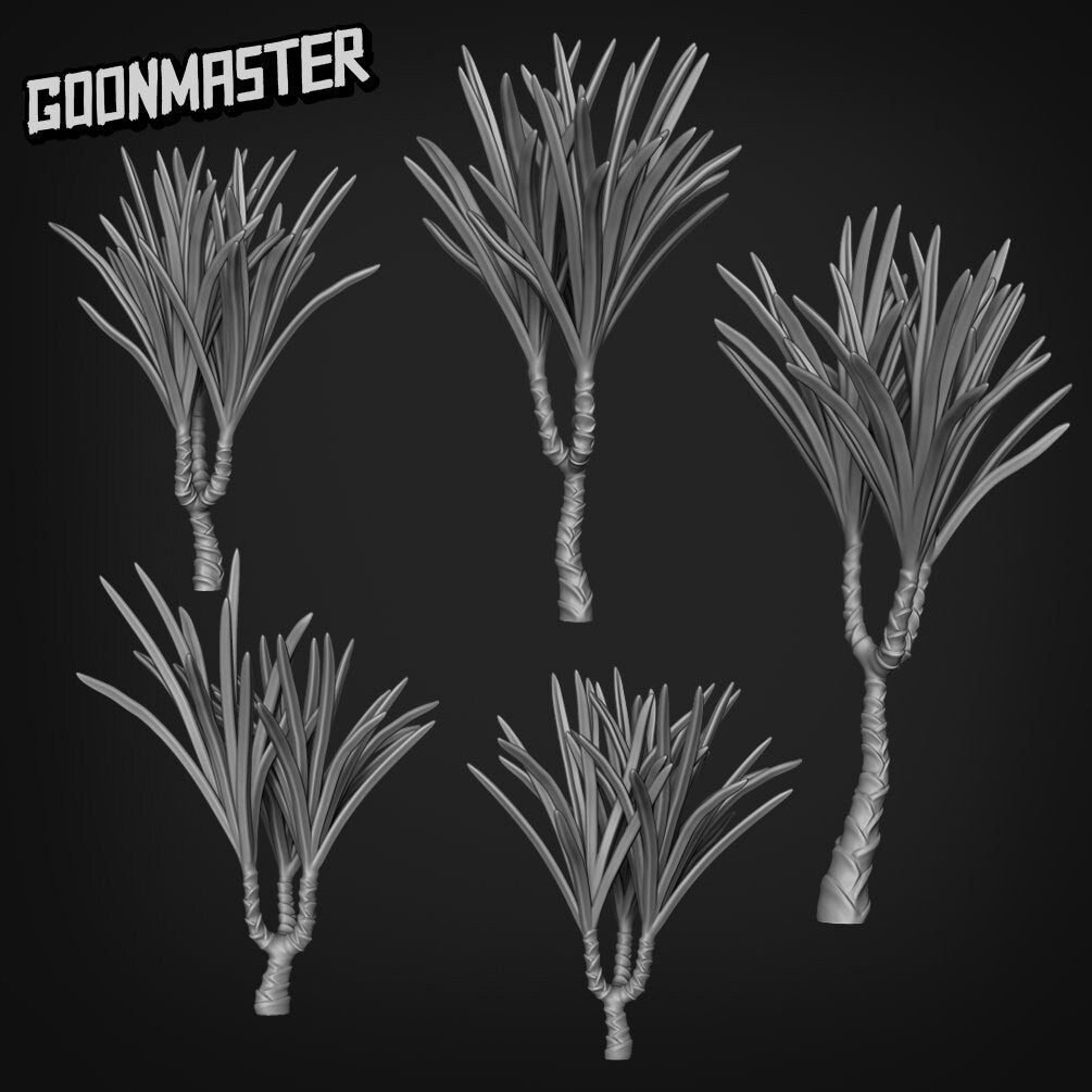 Dragon Tree - Goonmaster Basing Bits | Miniature | Wargaming | Roleplaying Games | 32mm | Basing Supplies | Desert