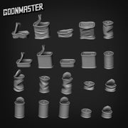 Food Cans - Goonmaster Basing Bits | Miniature | Wargaming | Roleplaying Games | 32mm | Basing Supplies | Garbage | Debris