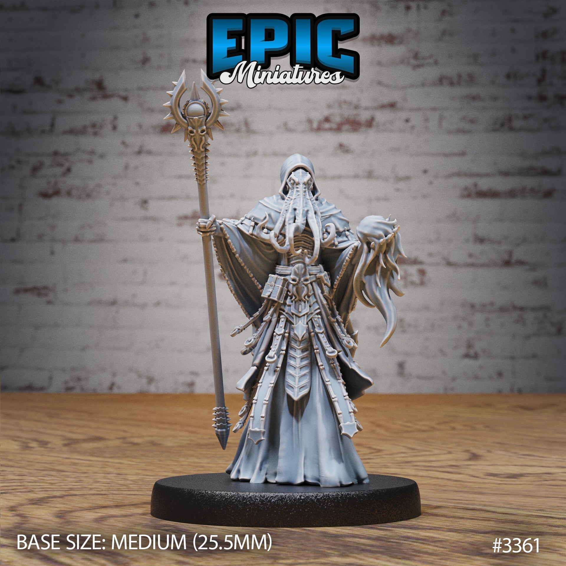 Mind Eater Lich - Epic Miniatures | 28mm | 32mm | Sorcerer | Warlock | Wizard