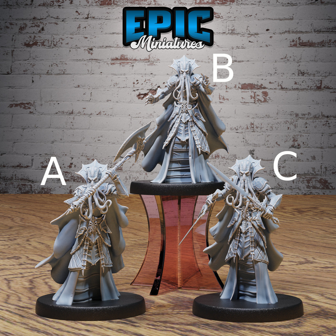 Mind Eater Classic- Epic Miniatures | 28mm | 32mm | Sorcerer | Warlock | Wizard | Fighter
