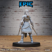 Female Slave Rebel- Epic Miniatures | 28mm | 32mm | Sorcerer | Wizard | Fighter | Astral