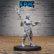 Female Slave Rebel- Epic Miniatures | 28mm | 32mm | Sorcerer | Wizard | Fighter | Astral