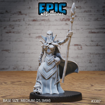 Mind Eater Female- Epic Miniatures | 28mm | 32mm | Sorcerer | Warlock | Wizard | Mage