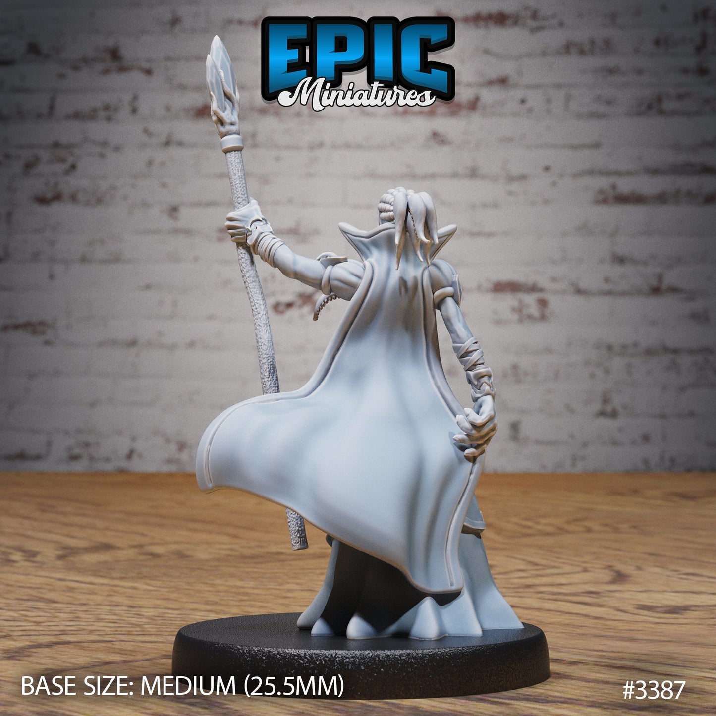 Mind Eater Female- Epic Miniatures | 28mm | 32mm | Sorcerer | Warlock | Wizard | Mage