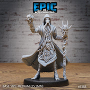 Mind Eater Cult Mage- Epic Miniatures | 28mm | 32mm | Sorcerer | Warlock | Wizard | Warlock