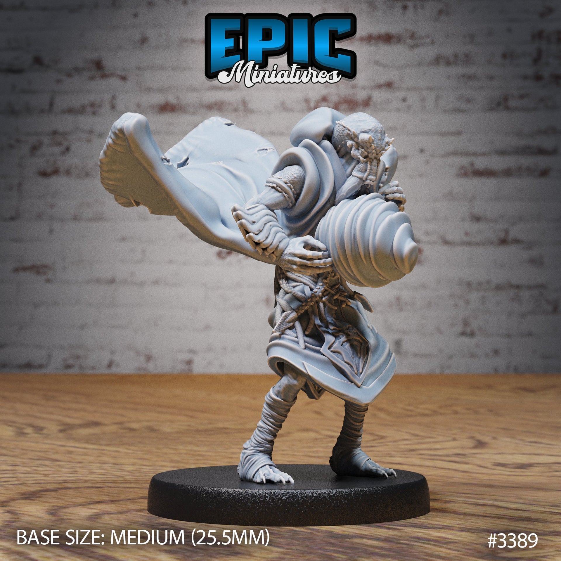 Mind Eater Cult Mage- Epic Miniatures | 28mm | 32mm | Sorcerer | Warlock | Wizard | Warlock