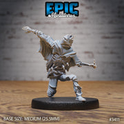 Undead Dynamite Bandit - Epic Miniatures | 28mm | 32mm | Fantasy Wild West | Gunslinger| Cowboy | Rifle | Skeleton | Zombie