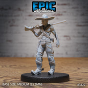 Wild West Bandit - Epic Miniatures | 28mm | 32mm | Fantasy Wild West | Bandit | Cowboy | Rifle Sharpshooter | Bandito