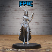 Saloon Dancer - Epic Miniatures | 28mm | 32mm | Fantasy Wild West | Gunslinger| Deringer