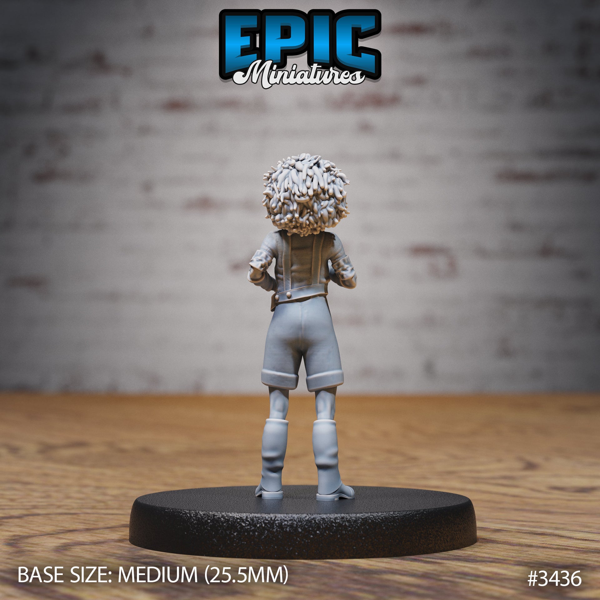 Mining Apprentice - Epic Miniatures | 28mm | 32mm | Fantasy Wild West | Bandit | Cowboy | Miner | Minor | Pickaxe | Lamp