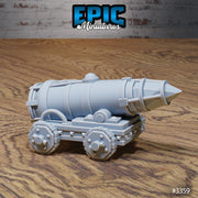 Airship Scatter Equipment - Epic Miniatures | 28mm | 32mm | Space | Fantasy | Steampunk
