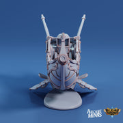 Feather Sky Coach - Arcane Minis | 32mm | Scout | Airship | Sails | Pirate Ship