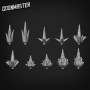 Muzzle Flash - Goonmaster Basing Bits | Miniature | Wargaming | Roleplaying Games | 32mm | Basing Supplies | Special Effect
