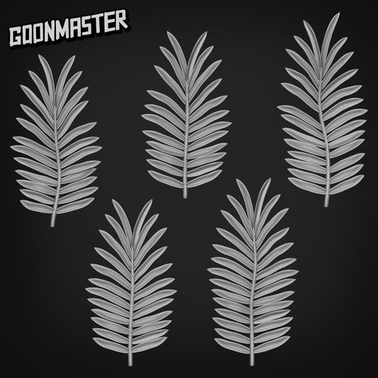 Palm Leaves - Goonmaster Basing Bits | Miniature | Wargaming | Roleplaying Games | 32mm | Basing Supplies | Tropical