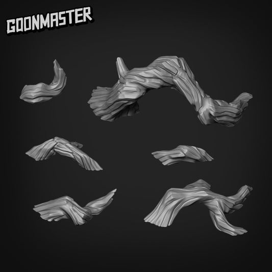 Roots - Goonmaster Basing Bits | Miniature | Wargaming | Roleplaying Games | 32mm | Basing Supplies | Forest | Tree