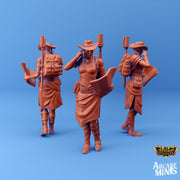 Human Tinkerer - Arcane Minis | 32mm | Scrapper Pirate | Soldier | Bandit | Mechanic | Inventor | Engineer | Artificer