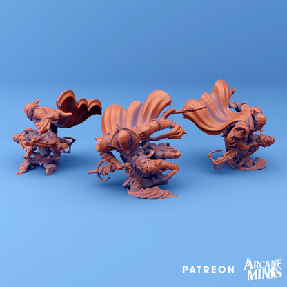 Sky Dancer Elemdar- Arcane Minis | 32mm | Tourist Terror | Rogue | Pirate | Bandit | Assassin