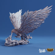 Crystal Flamehawk - Arcane Minis | 32mm | Cirque du Sordane | Phoenix | Fire Bird | Eagle