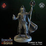 Archmage of Chaos - Crippled God Foundry, Dungeon of Despair | 32mm | Evil Lord | Sorcerer | Mage | Warlock