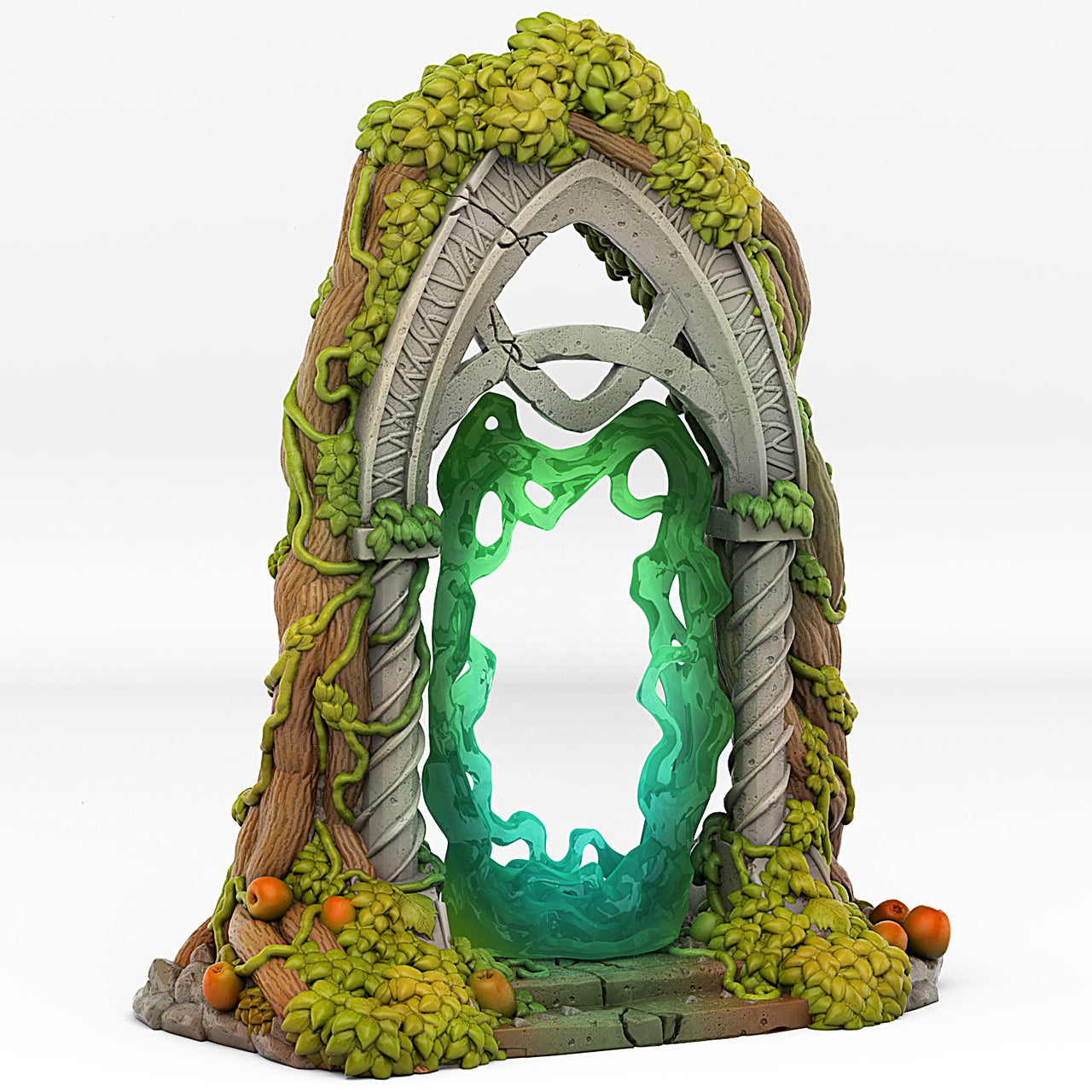 Elfic Portal With Its Magic Barrier - Print Your Monsters, Fantastic Portals | 32mm | Elven | Teleporter