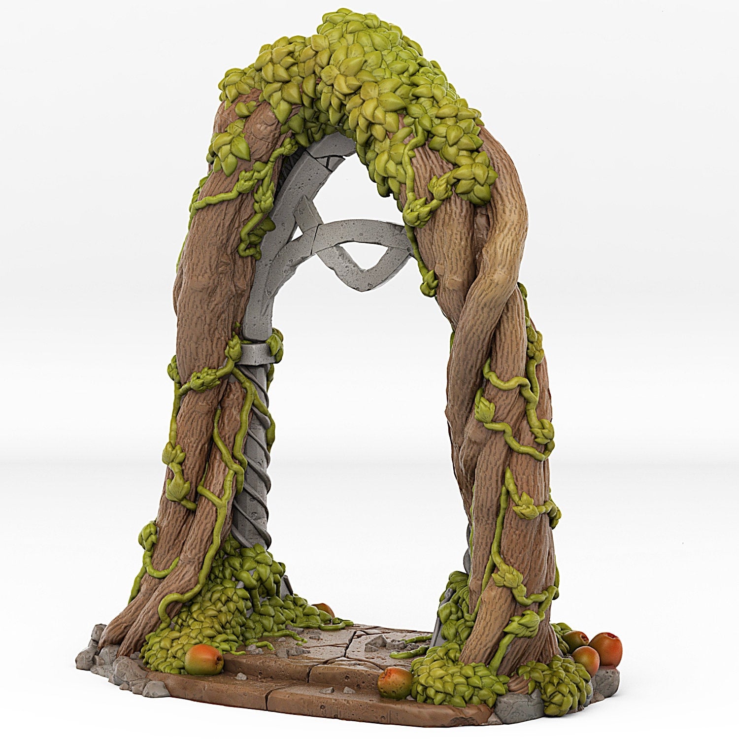 Elfic Portal With Its Magic Barrier - Print Your Monsters, Fantastic Portals | 32mm | Elven | Teleporter