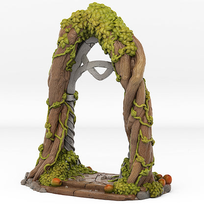 Elfic Portal With Its Magic Barrier - Print Your Monsters, Fantastic Portals | 32mm | Elven | Teleporter