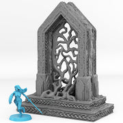 Moria Portal With Its Malefic Effect - Print Your Monsters, Fantastic Portals | 32mm | Tomb | Dwarf | Fortress